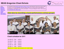 Tablet Screenshot of chant.dierschow.com